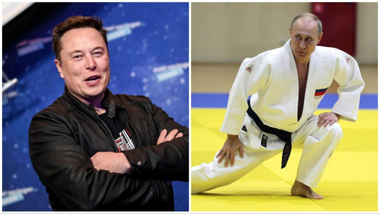Elon Musk sfida Putin