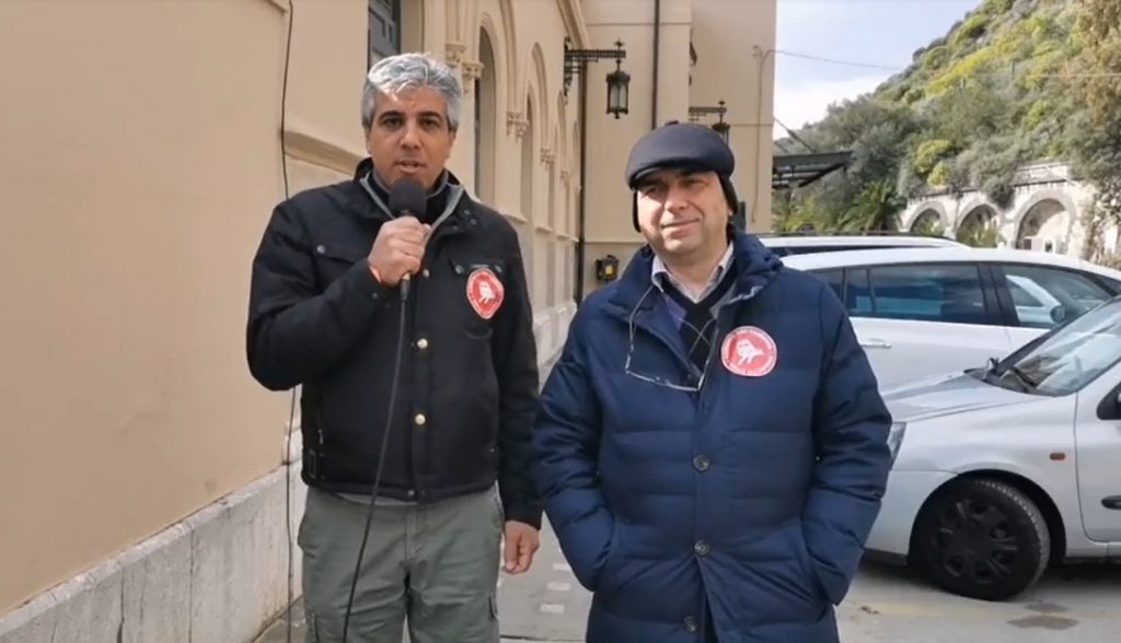 Ferrovia Alcantara - Randazzo manifestazione taormina
