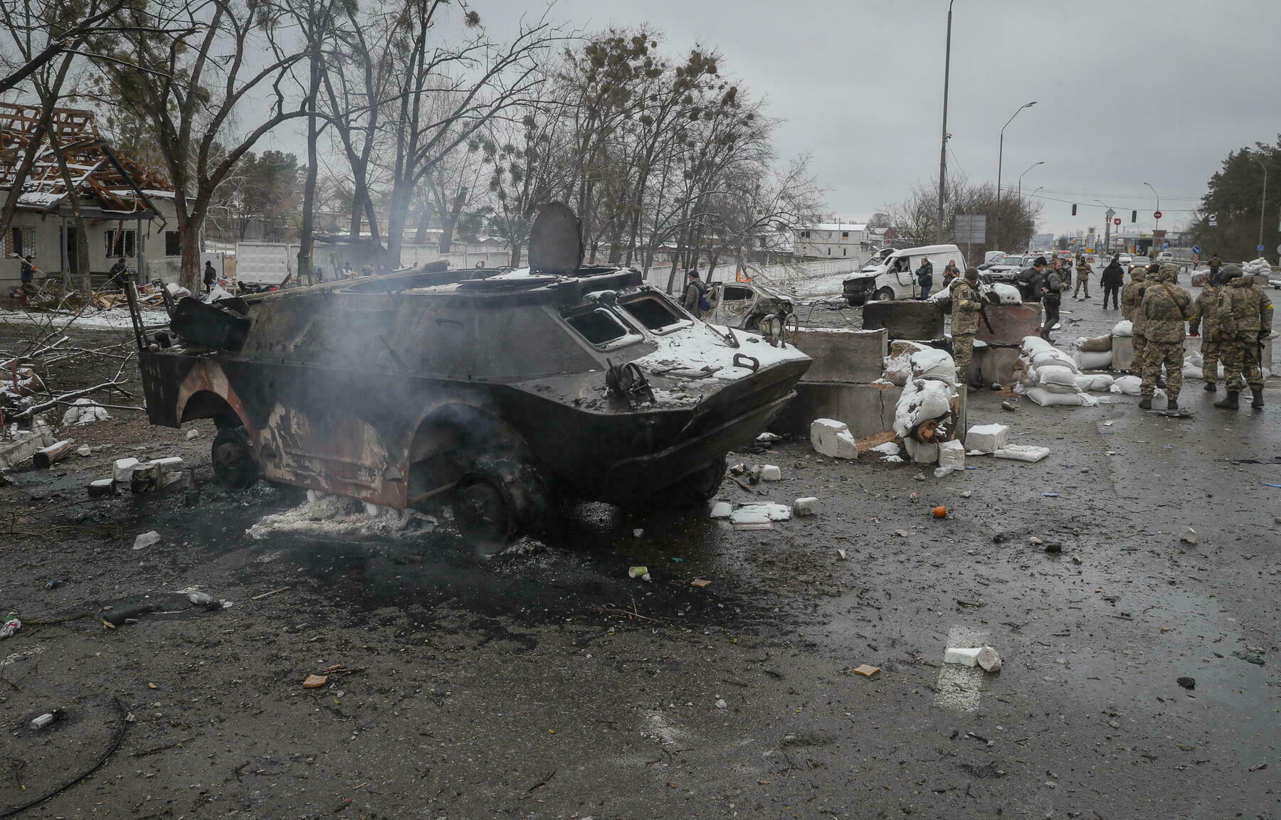 Guerra Ucraina carro armato