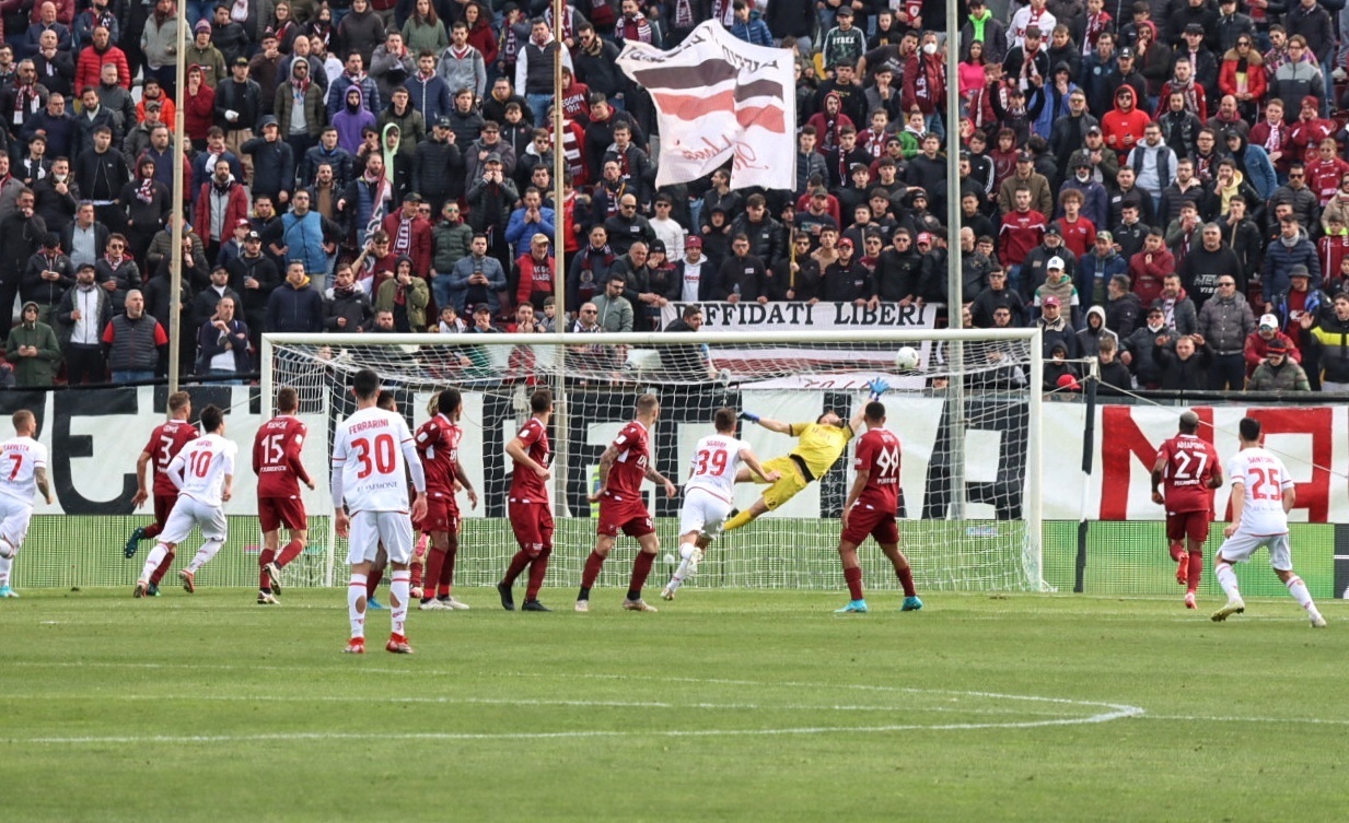 Reggina-Perugia gol Burrai