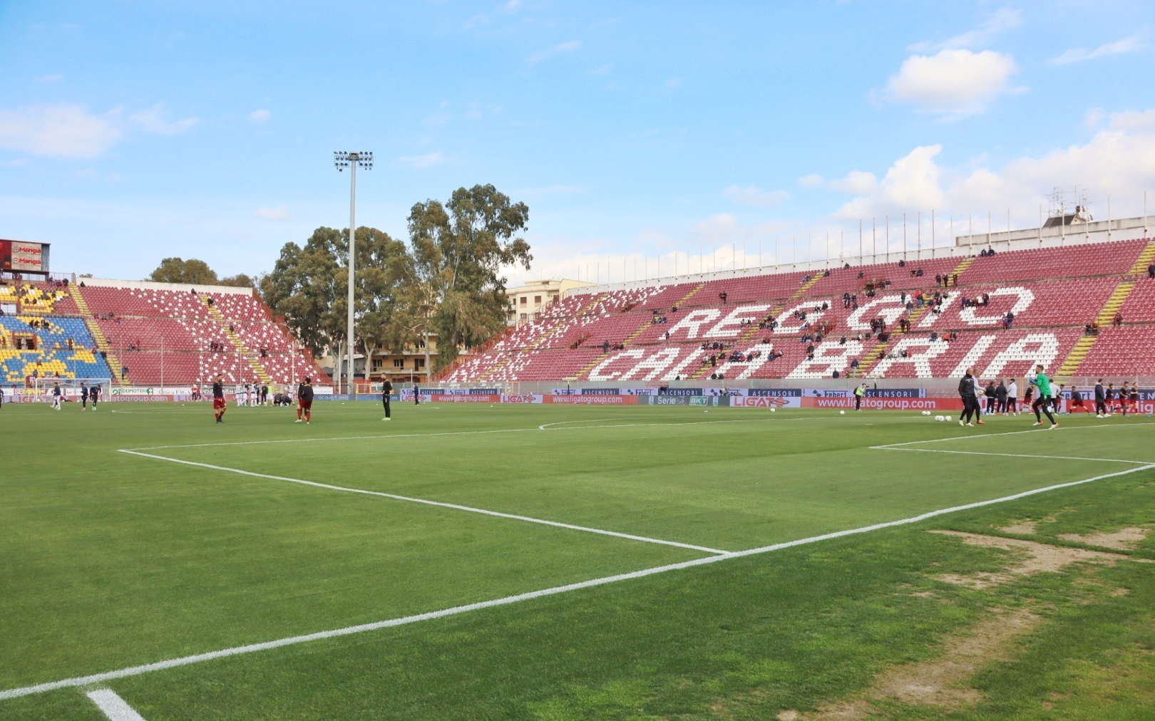 Reggina-Perugia stadio granillo gradinata