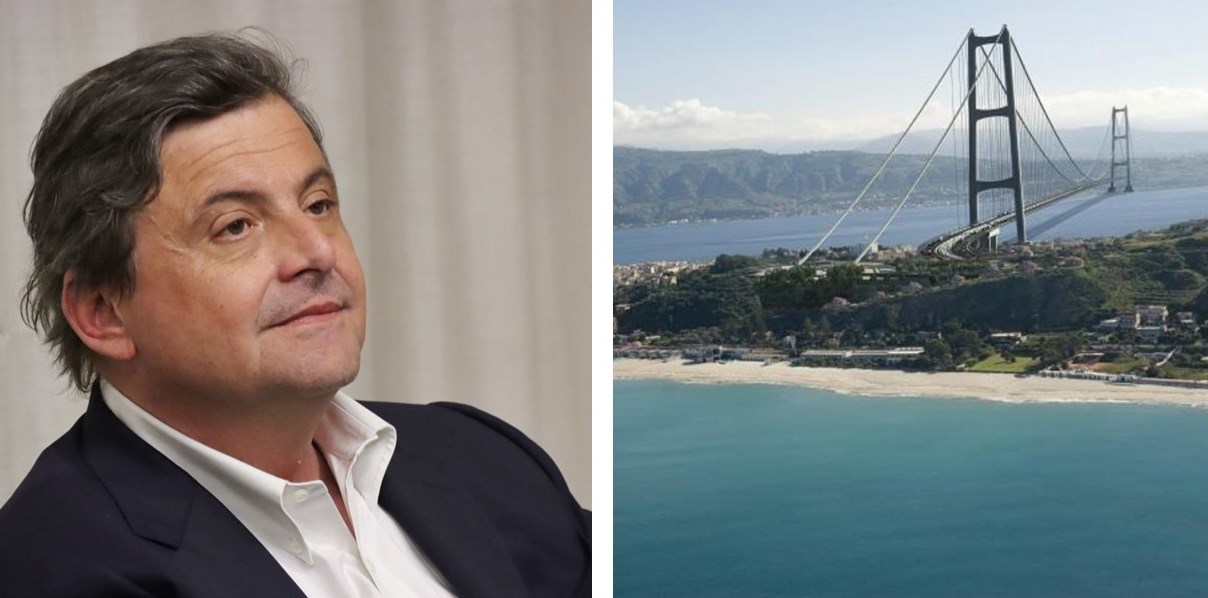 carlo calenda e ponte sullo stretto