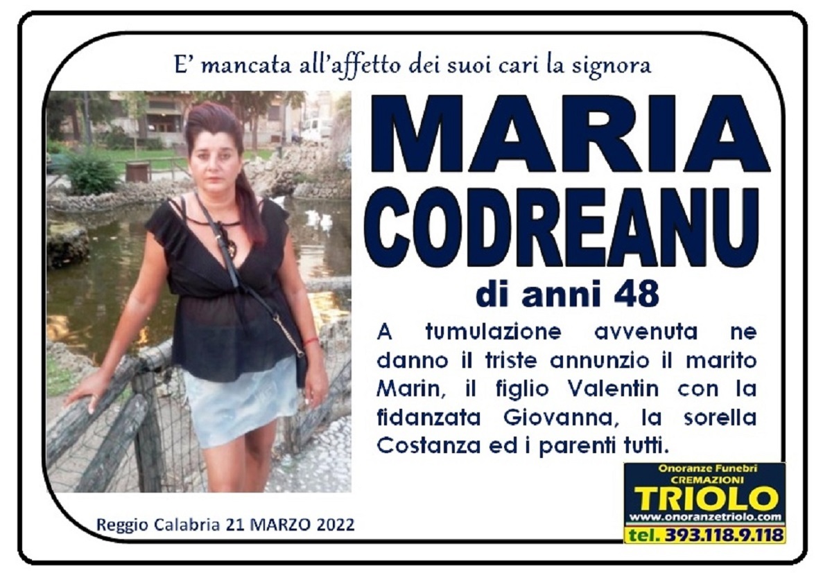 codreanu maria