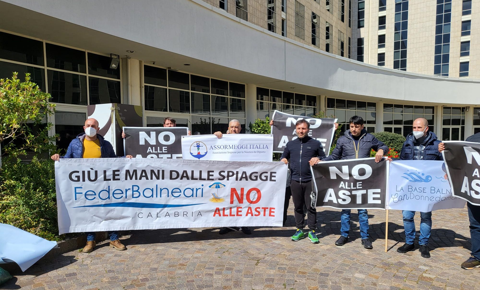 federbalneari calabria manifestazione cittadella regionale