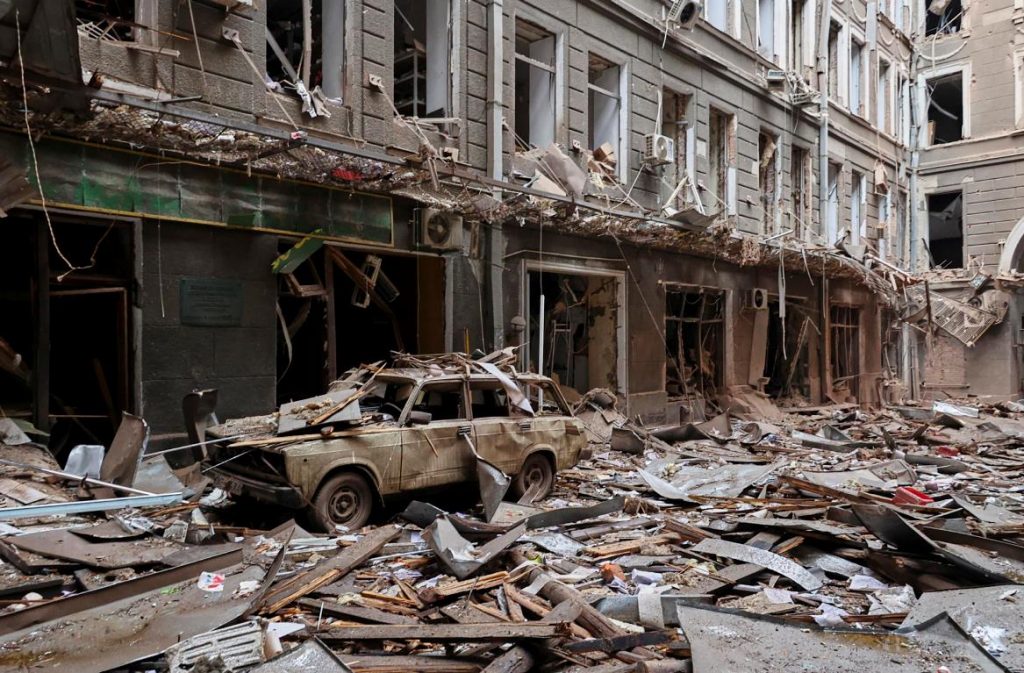 kharkiv dopo i bombardamenti russi