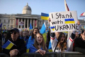 londra manifestazione pro ucraina
