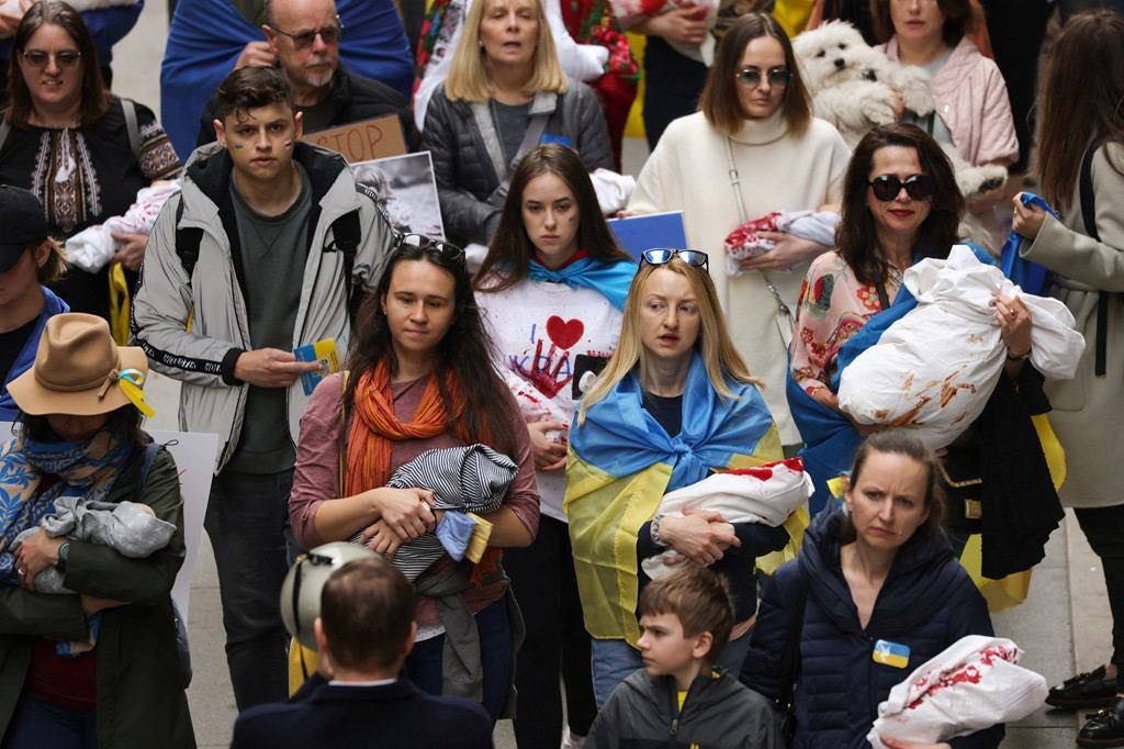 manifestazioni pro ucraina a new york