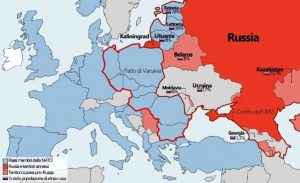mappa ipotesi terza guerra mondiale