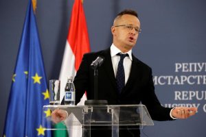 ministro degli esteri ungherese Szijjarto su guerra ucraina