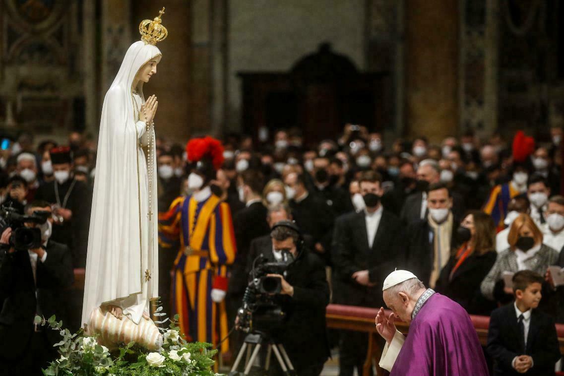 papa francesco consacrazione russia e ucraina 1