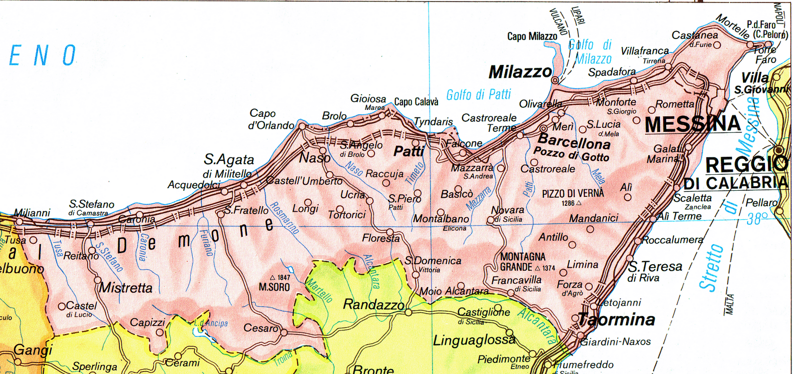provincia di messina