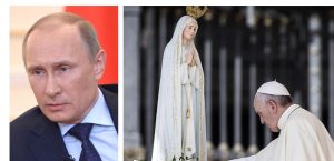 putin madonna fatima papa francesco