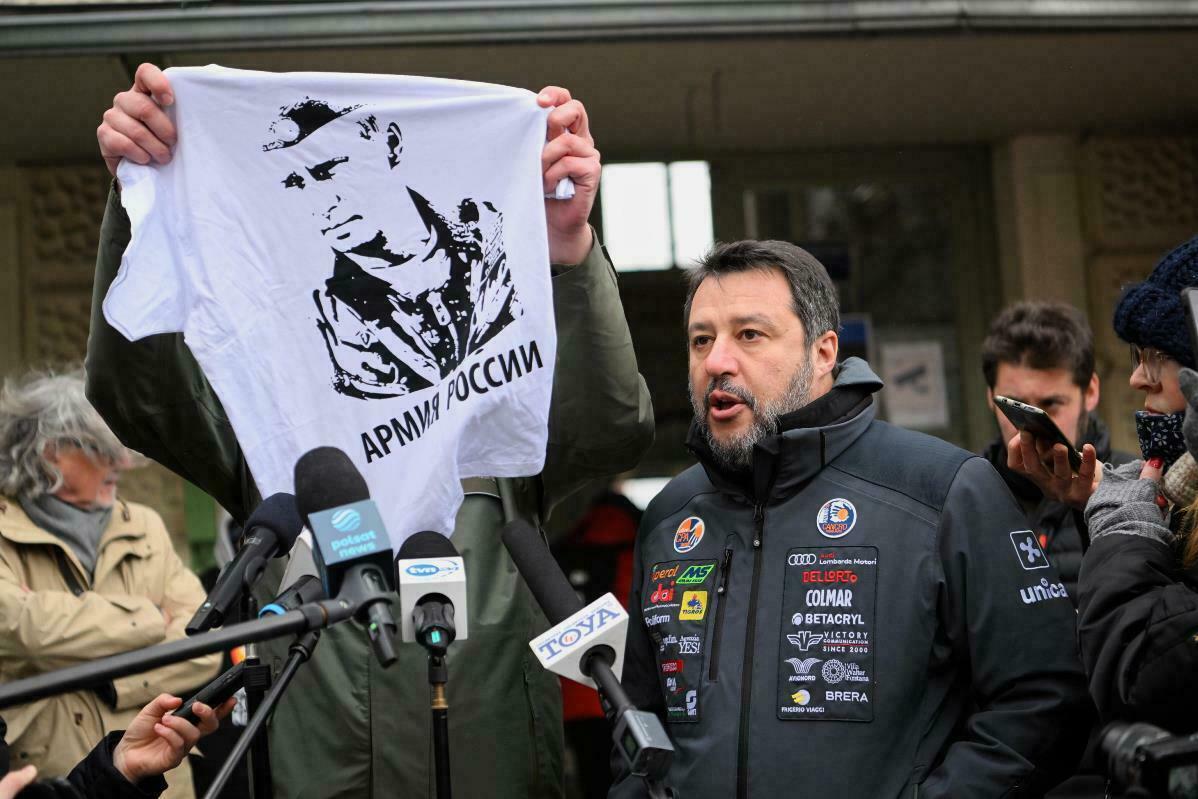 POLAND UKRAINE RUSSIA CONFLICT SALVINI
