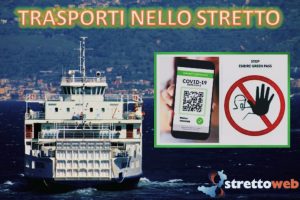 stop green pass trasporti stretto di messina