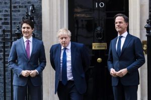 trudeau johnson rutte