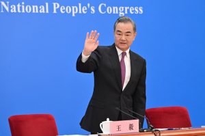 wang yi ministro degli esteri cinese