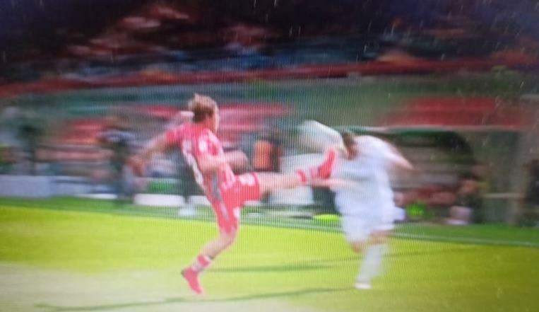 Cremonese-Reggina episodio espulsione Crescenzi