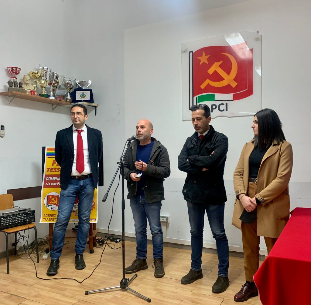 Festa tesseramento PCI Polistena