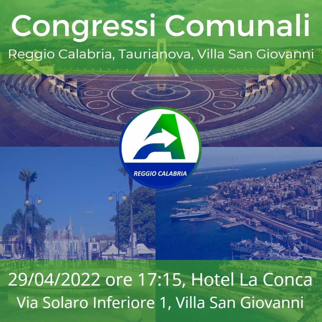 Locandina congressi cittadini