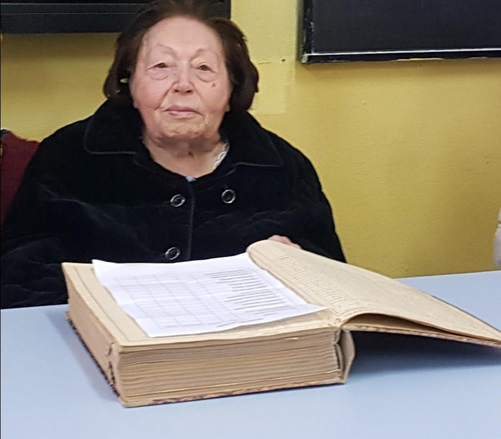 Nonna Michela insegnante 102 anni per un giorno