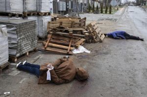 Strage Bucha cadaveri guerra Ucraina