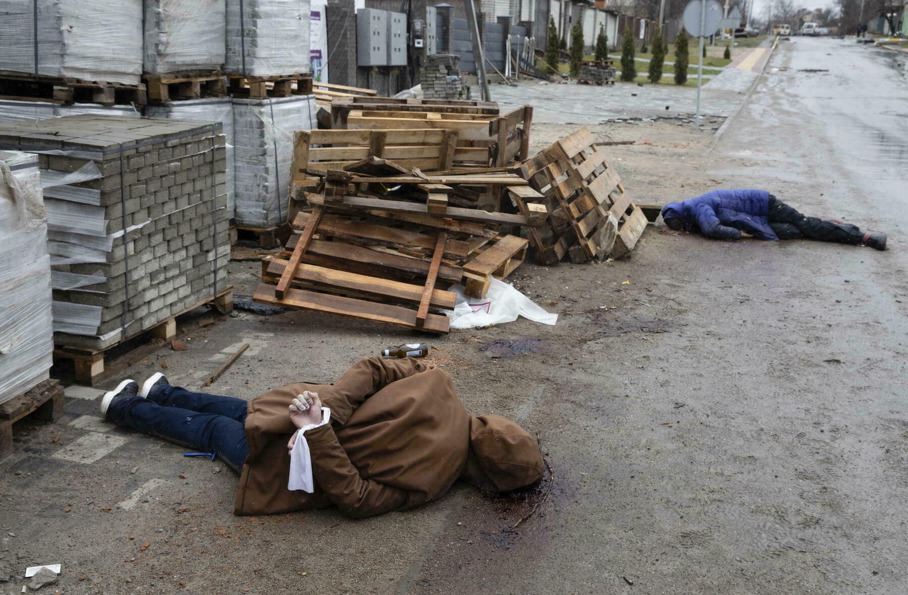 Strage Bucha cadaveri guerra Ucraina