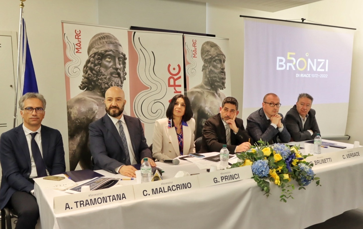 conferenza programma eventi bronzi di riace