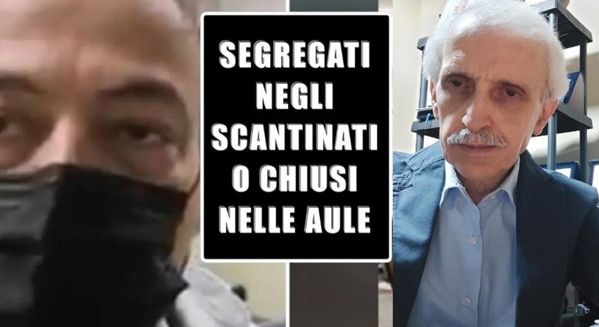corbelli docenti chiusi negli scantinati