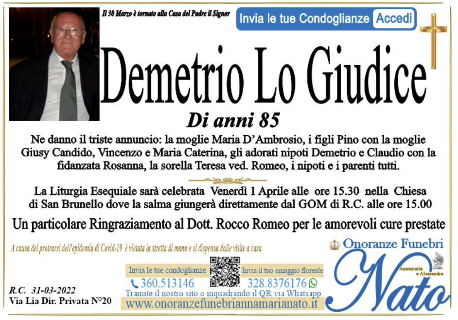 demetrio lo giudice