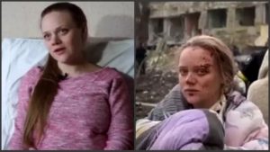 donna su bombardamento ospedale mariupol
