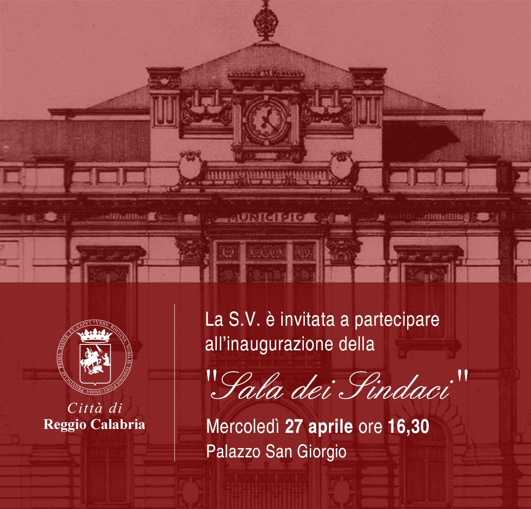 invito sala dei sindaci reggio calabria