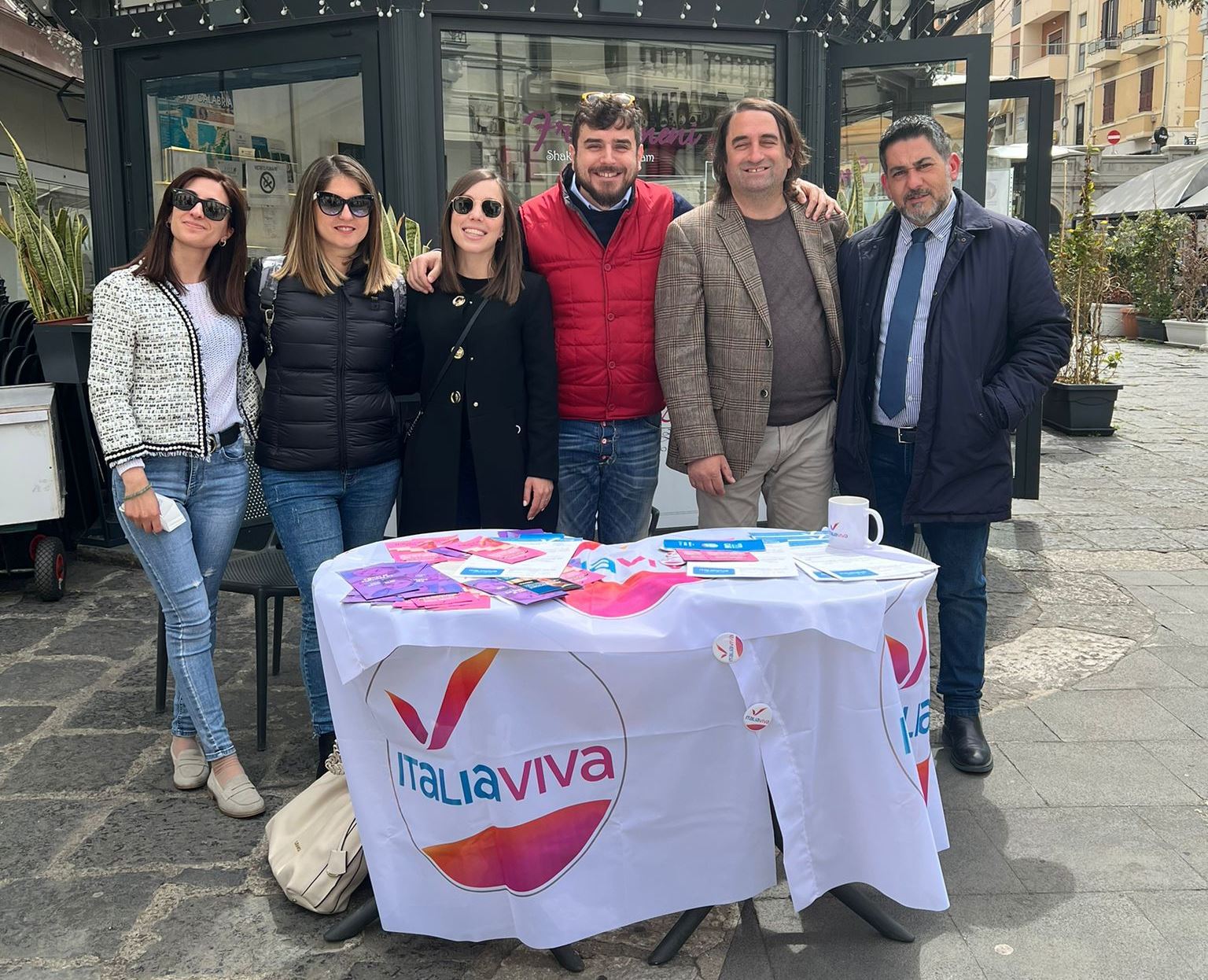 italia viva scende in piazza