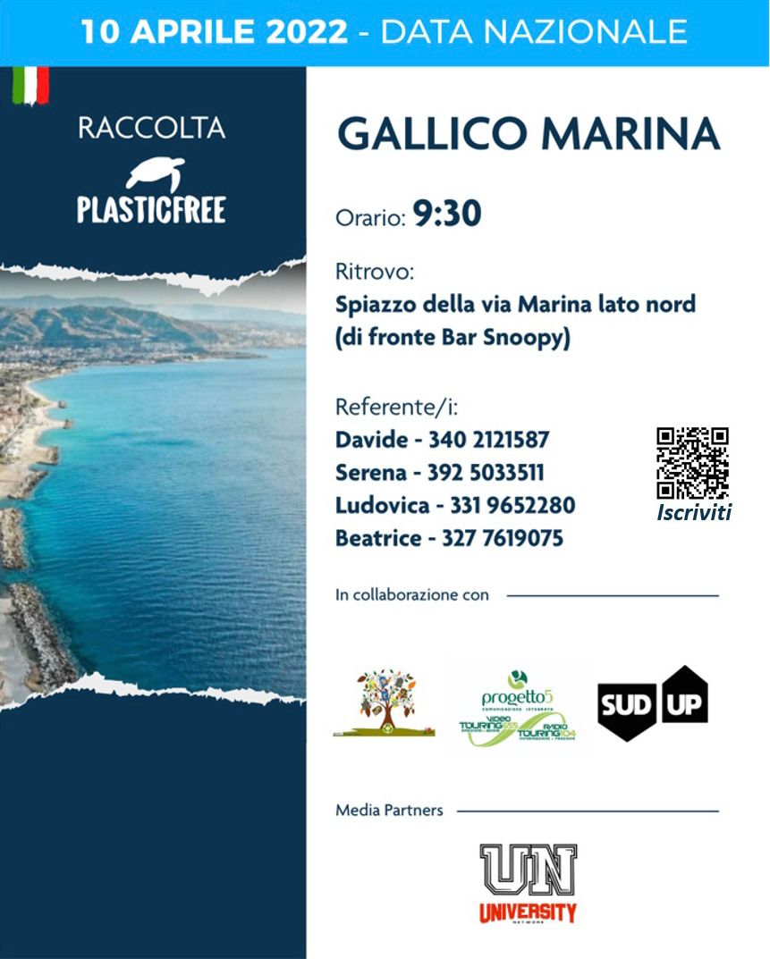 locandina 10 aprile plastic free