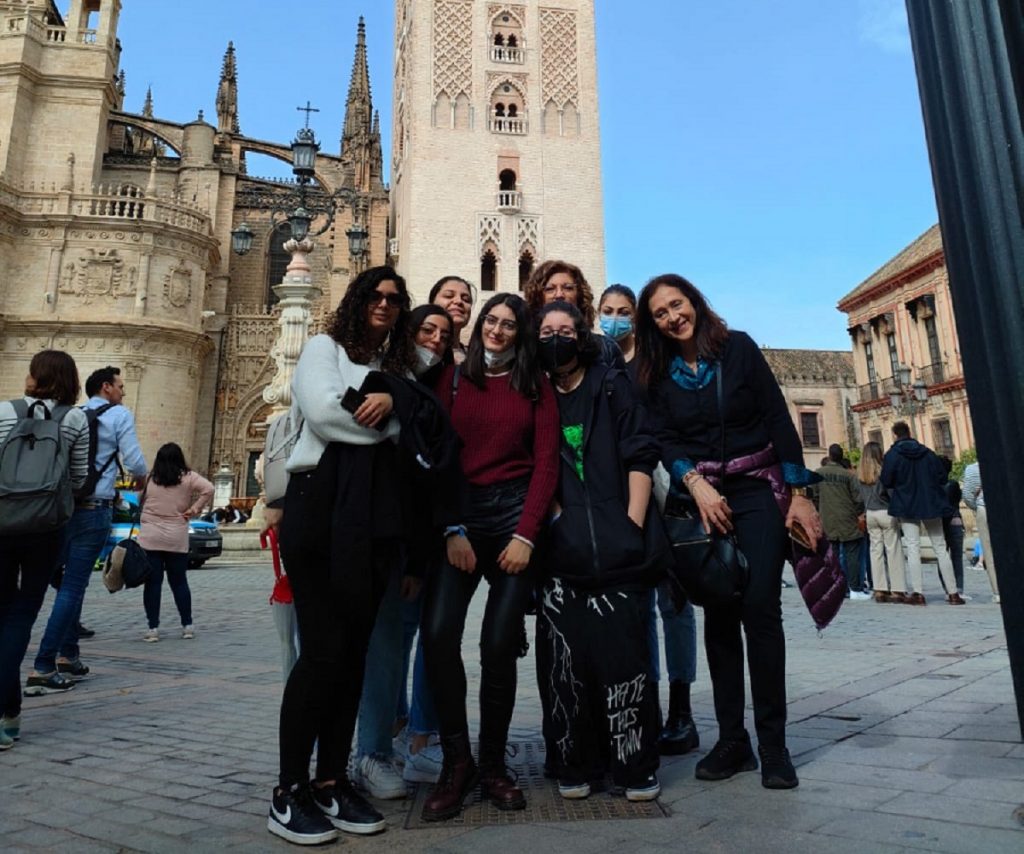 studenti Ite Piria a Siviglia