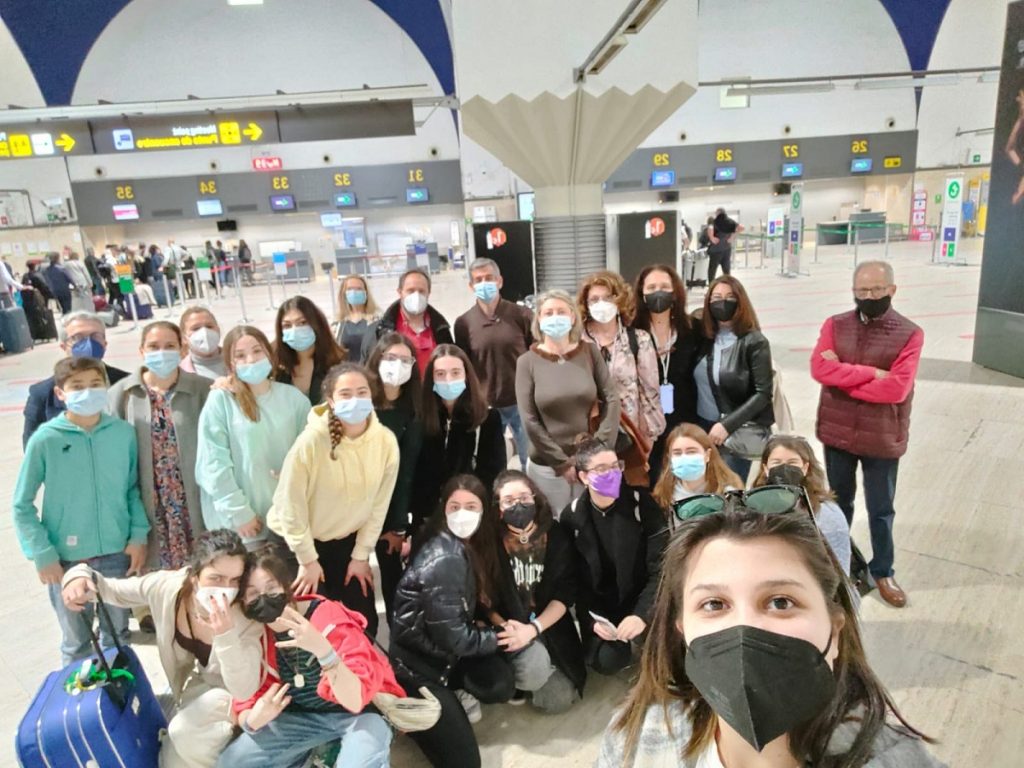 studenti Ite Piria a Siviglia