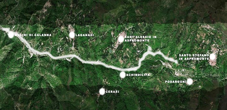 tracciato terzo lotto gallico gambarie