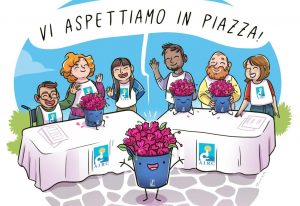 vignetta volontari airc