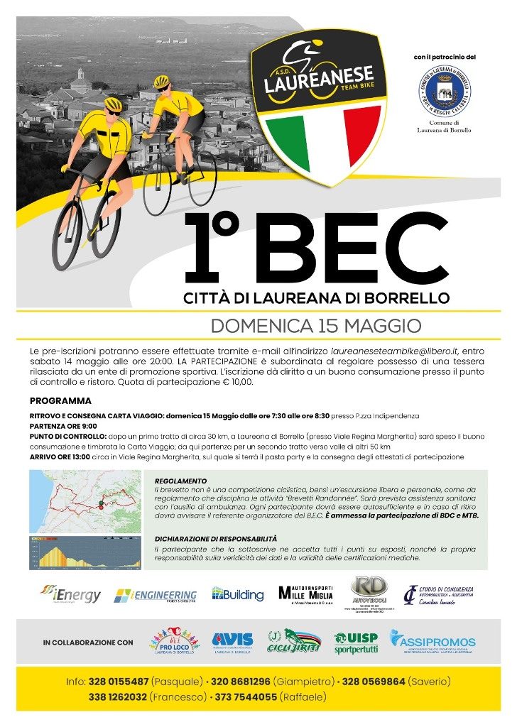 1 BEC Laureana di Borrello_ Domenica 15 maggio