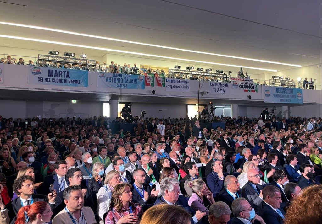 Convention forza italia a napoli