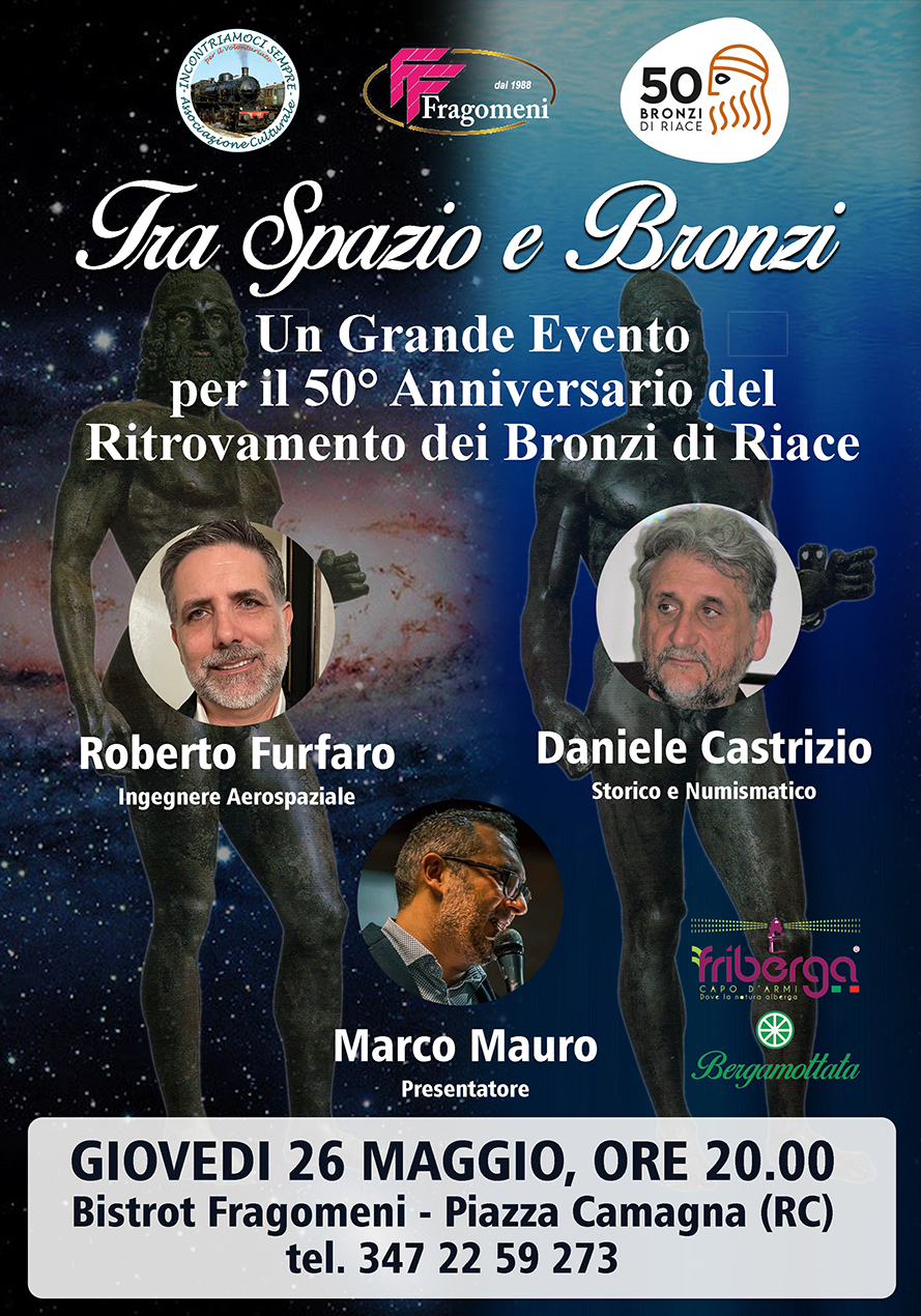 Locandina Tra Spazio e Bronzi