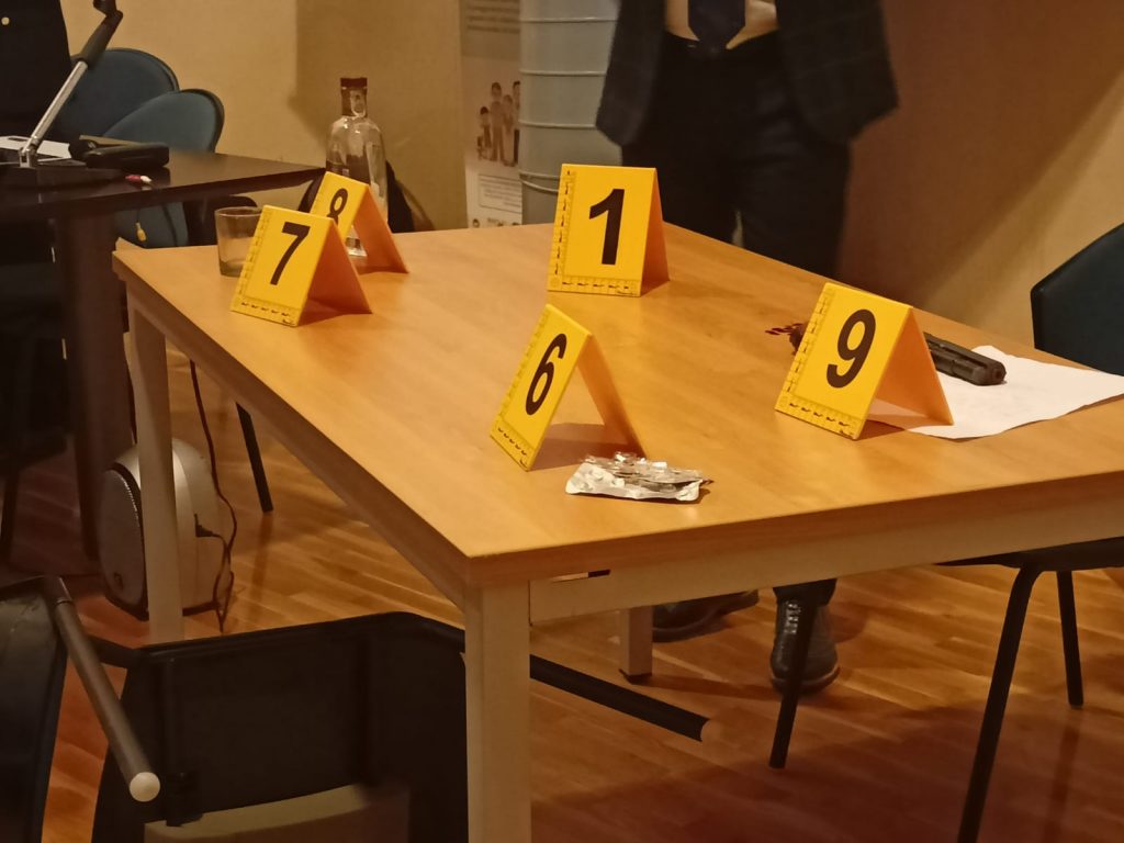 Scena del crimine corso Polizia Locale Reggio Calabria