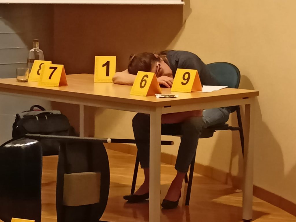 Scena del crimine corso Polizia Locale Reggio Calabria