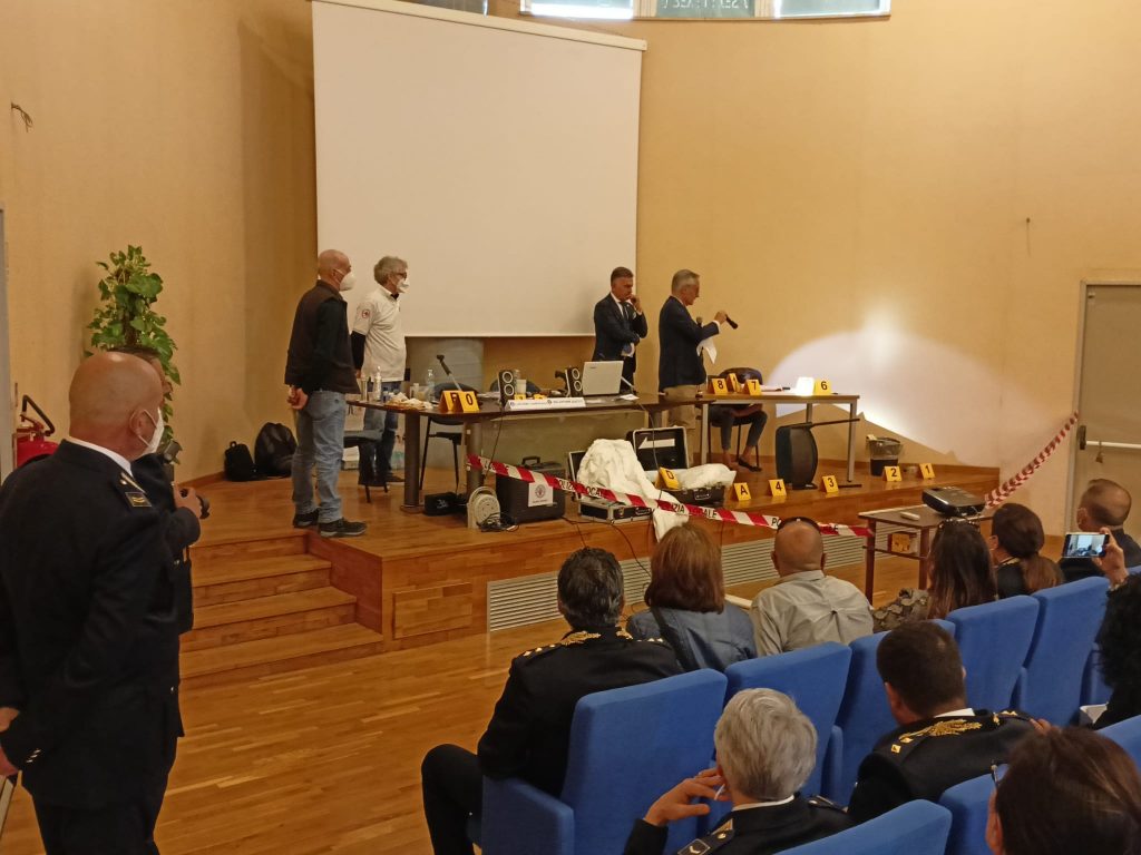 Scena del crimine corso Polizia Locale Reggio Calabria
