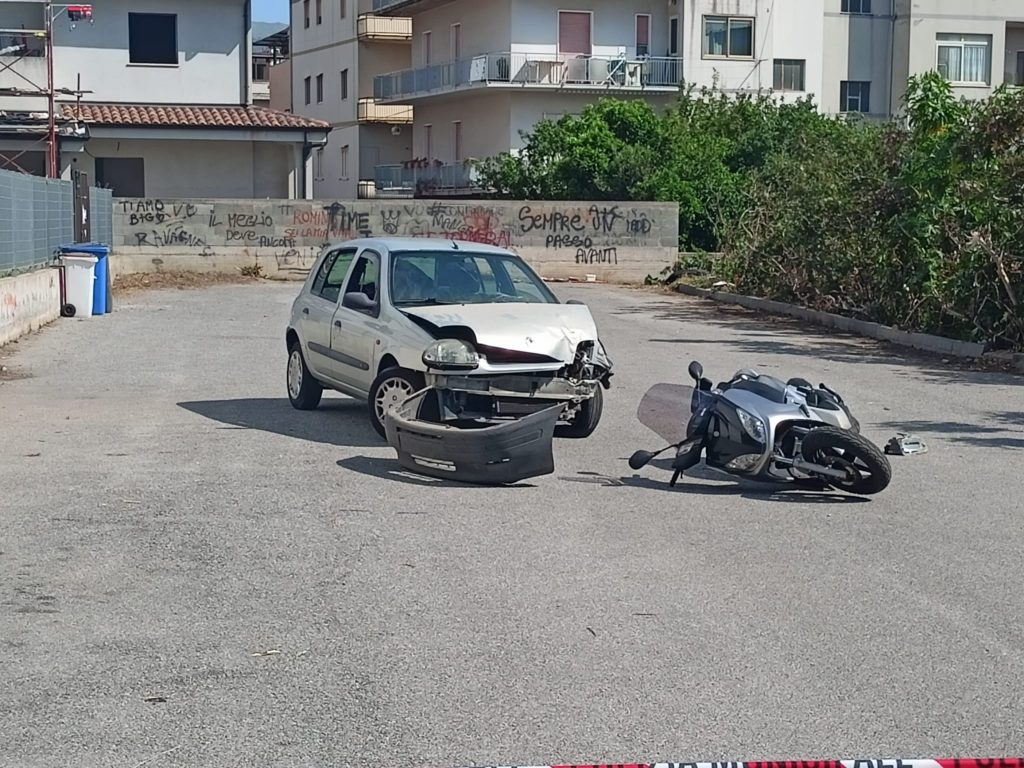 Simulazione incidente corso Polizia Locale Reggio Calabria