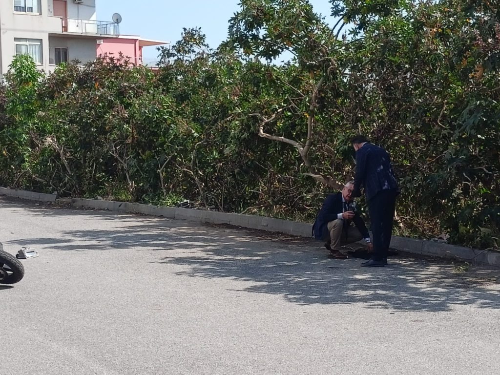 Simulazione incidente corso Polizia Locale Reggio Calabria