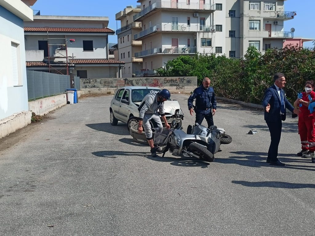 Simulazione incidente corso Polizia Locale Reggio Calabria