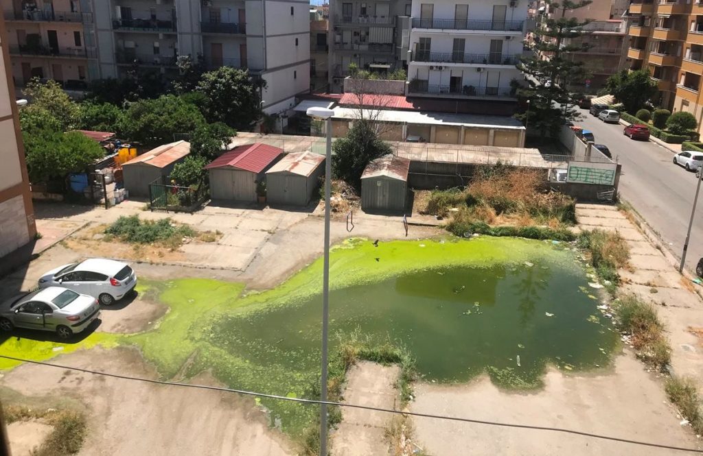 acqua stagnante viale messina