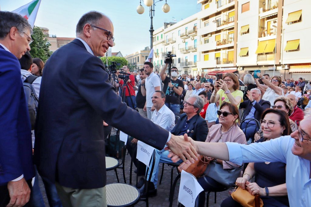 enrico letta a messina