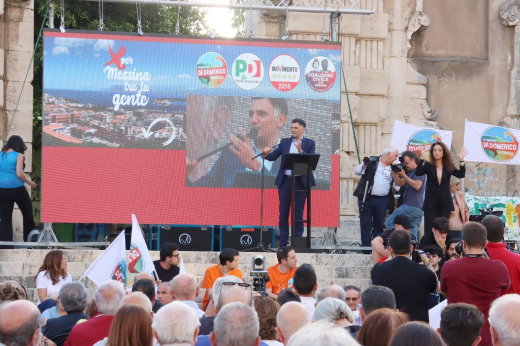 enrico letta a messina