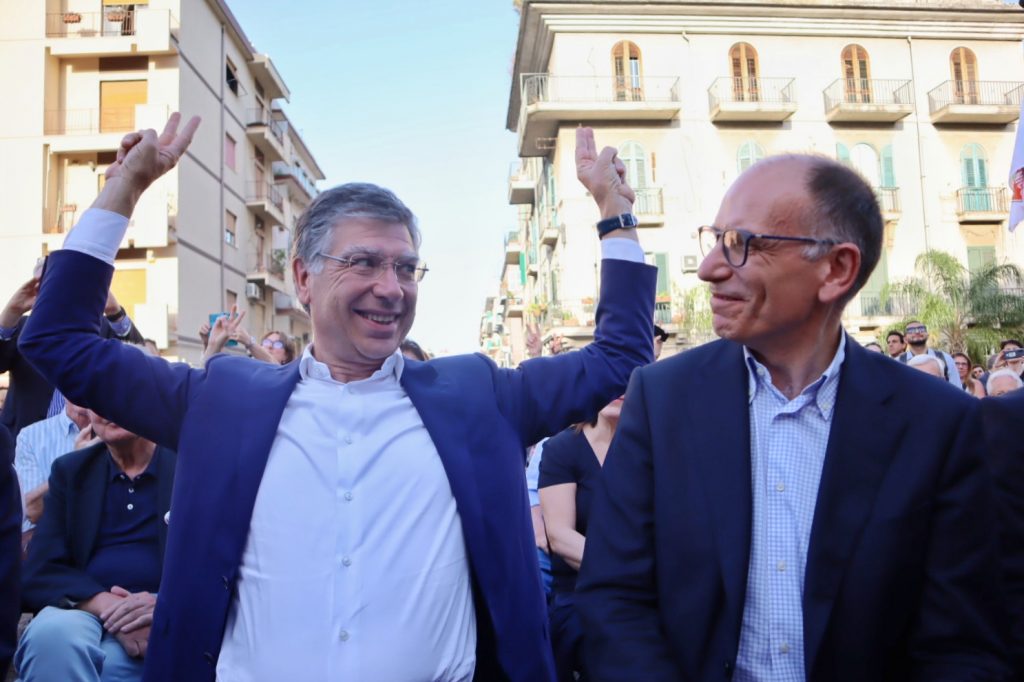 enrico letta a messina